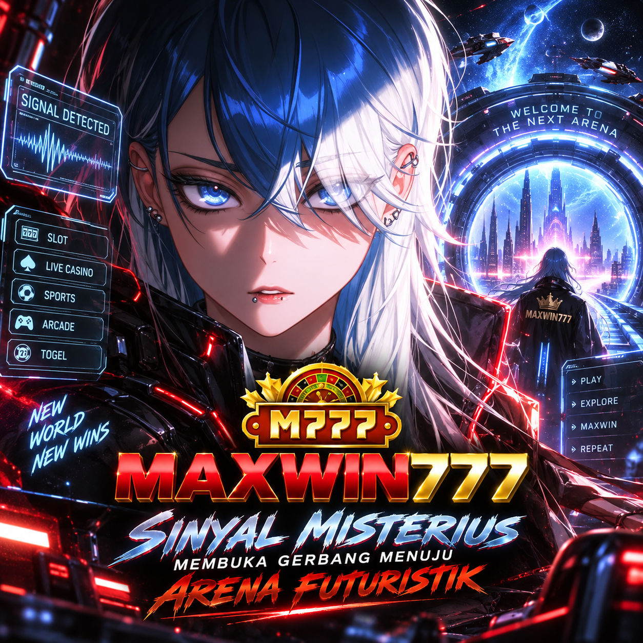 MAXWIN777: Sinyal Misterius Membuka Gerbang Menuju Arena Futuristik