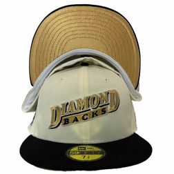 Arizona Diamondbacks Champagne Collection 1993 Inaugural Season Patch Metallic Gold UV 59FIFTY Fitted Hat