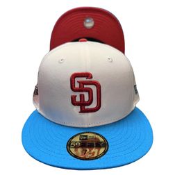 San Diego Padres TRL Pack 40th Anniversary Patch Red UV 59FIFTY Fitted Hat