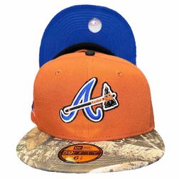 Atlanta Braves Camo Pack 2000 All Star Game Patch Royal Blue UV 59FIFTY Fitted Hat