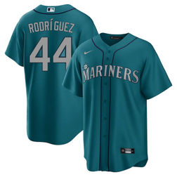 Seattle Mariners Julio Rodriguez Aqua Alternate Nike Jersey