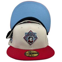 Pittsburgh Pirates Frozen Cherry Collection 1994 All Star Game Patch Icy Blue UV 59FIFTY Fitted Hat