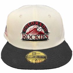 Colorado Rockies Red Velvet Pack 1995 Coors Field Patch Red UV 59FIFTY Fitted Hat