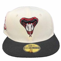 Arizona Diamondbacks Red Velvet Pack 20th Anniversary World Series Patch Red UV 59FIFTY Fitted Hat