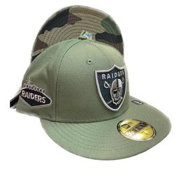 Las Vegas Raiders CamoGreen Las Vegas Patch Camo Pattern UV 59FIFTY Fitted Hat