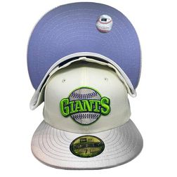 San Francisco Giants Hyphy 1984 ASG Patch Lavender UV 59FIFTY Fitted Hat