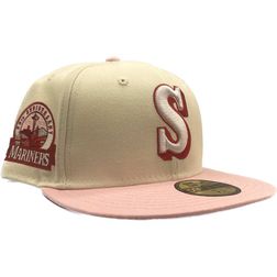 Seattle Mariners Chrome Valentine 30th Patch Red UV 59FIFTY Fitted Hat