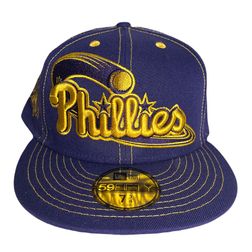 Philadelphia Phillies Purple Canadian Whiskey 1996 ASG Patch Purple UV 59FIFTY Fitted Hat