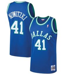 Youth Dirk Nowitzki Dallas Mavericks Mitchell & Ness 1998-99 Hardwood Classics Swingman Blue Jersey