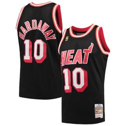 Tim Hardaway Miami Heat Mitchell & Ness 1996-97 Black Swingman Jersey