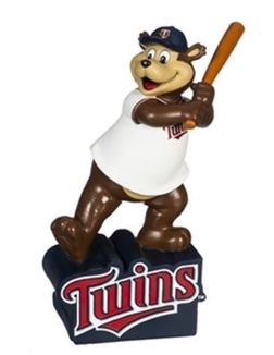 Minnesota Twins 12" TC Bear Mascot Statue