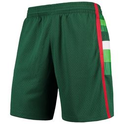 Milwaukee Bucks Mitchell & Ness Hardwood Classics Team Green 1983-84 Swingman Shorts