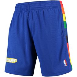 Denver Nuggets Mitchell & Ness Hardwood Classics Team Royal Blue 1991-92 Swingman Shorts