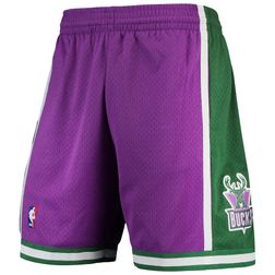 Milwaukee Bucks Mitchell & Ness Hardwood Classics Team Purple 2000-01 Swingman Shorts