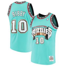 Youth Vancouver Grizzlies Mike Bibby Mitchell & Ness 1998-99 Hardwood Classics Swingman Turquoise Jersey