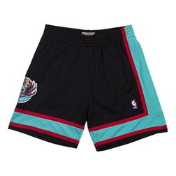 Memphis Grizzlies Mitchell & Ness 2001-02 Black Swingman Shorts