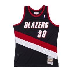 Portland Trailblazers Rasheed Wallace Mitchell & Ness 1999-00 Hardwood Classics Swingman Player Black Jersey