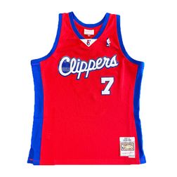 Los Angeles Clippers Lamar Odom Mitchell & Ness 2000-01 Hardwood Classics Swingman Red Jersey