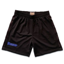 Denver Nuggets Mitchell & Ness Hardwood Classics Custom Black Swingman Shorts