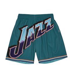 Utah Jazz Big Face 2.0 Mitchell & Ness Shorts