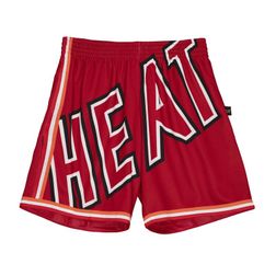 Miami Heat Big Face 2.0 Mitchell & Ness Shorts