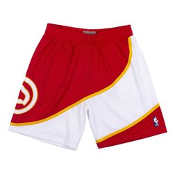 Atlanta Hawks Mitchell & Ness 1986-87 Red Swingman Shorts