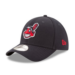 Cleveland Indians Chief Wahoo New Era Team Classic Road New Era 39THIRTY Flex Hat