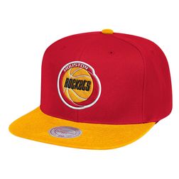 Houston Rockets Mitchell & Ness Wool 2 Tone Classic Snapback Hat