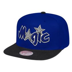 Orlando Magic Mitchell & Ness Wool 2 Tone Hardwood Classics Snapback Hat