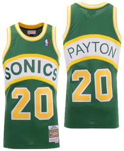 Seattle SuperSonics Gary Payton Mitchell & Ness Hardwood Classics Swingman Jersey