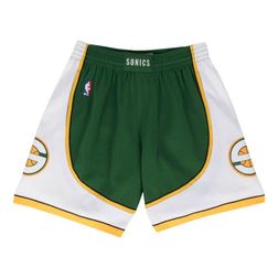 Seattle Supersonics Mitchell & Ness 2007-08 Green Swingman Shorts