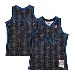 Orlando Magic Tracy McGrady Mitchell & Ness 2000-01 Hardwood Classics Reload Swingman Black Jersey