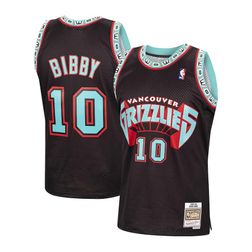 Vancouver Grizzlies Mike Bibby Mitchell & Ness 1998-99 Hardwood Classics Reload Swingman Black Jersey