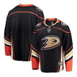 Anaheim Ducks Fanatics Branded Black Home Breakaway Jersey