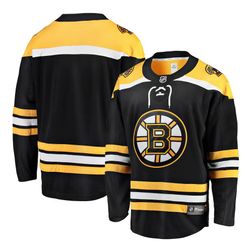 Boston Bruins Fanatics Branded Black Breakaway Home Jersey