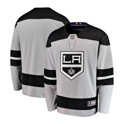 Los Angeles Kings Fanatics Branded Gray Alternate Breakaway Jersey