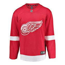 Detroit Red Wings Fanatics Branded Red Breakaway Heritage Blank Jersey