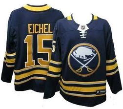 Buffalo Sabres Jack Eichel Number 15 Navy Fanatics Premier Breakaway Jersey