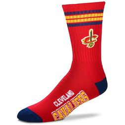 Cleveland Cavaliers NBA 4 Stripe Deuce Crew Socks