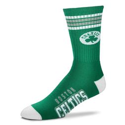 Boston Celtics NBA 4 Stripe Deuce Crew Socks