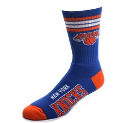 New York Knicks NBA 4 Stripe Deuce Crew Socks