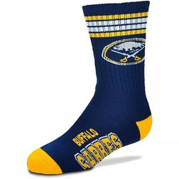 Buffalo Sabres NHL 4 Stripe Deuce Crew Socks