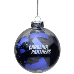 Carolina Panthers NFL Large Tinsel Ball Ornament