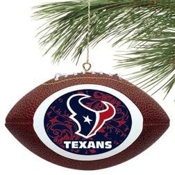 Houston Texans NFL Replica Football Ornament