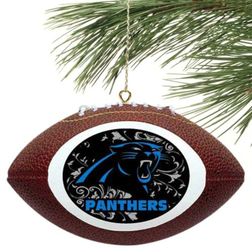 Carolina Panthers NFL Replica Football Ornament