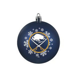 Buffalo Sabres NHL Shatterproof Glass Ball Ornament