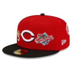 Cincinnati Reds Count The Rings Gray UV 59FIFTY Fitted Hat