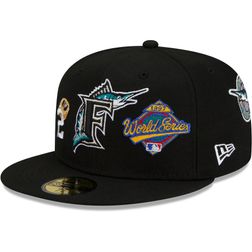 Florida Marlins Count The Rings Gray UV 59FIFTY Fitted Hat