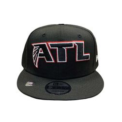 Atlanta Falcons Black Gray UV 9FIFTY Adjustable Snapback Hat