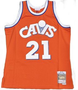 Cleveland Cavaliers World B. Free Mitchell & Ness 1984-85 Hardwood Classics Swingman Orange Jersey